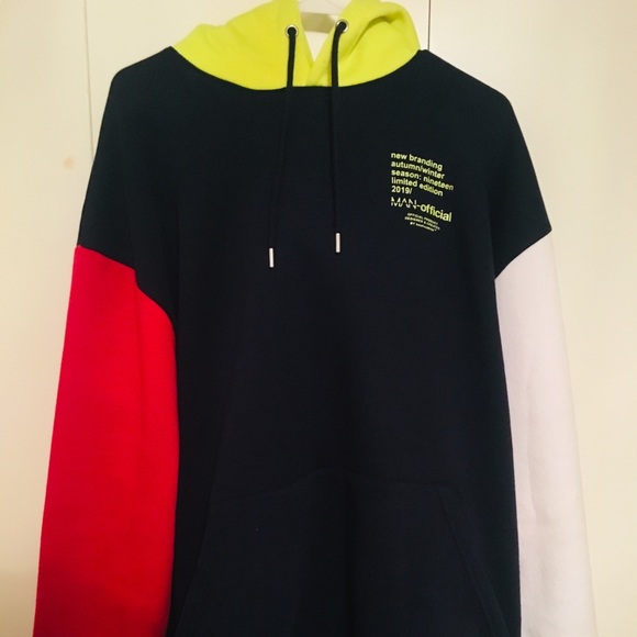 Boohoo Man Hoodie - New with tags - Large - Picture 2 of 5